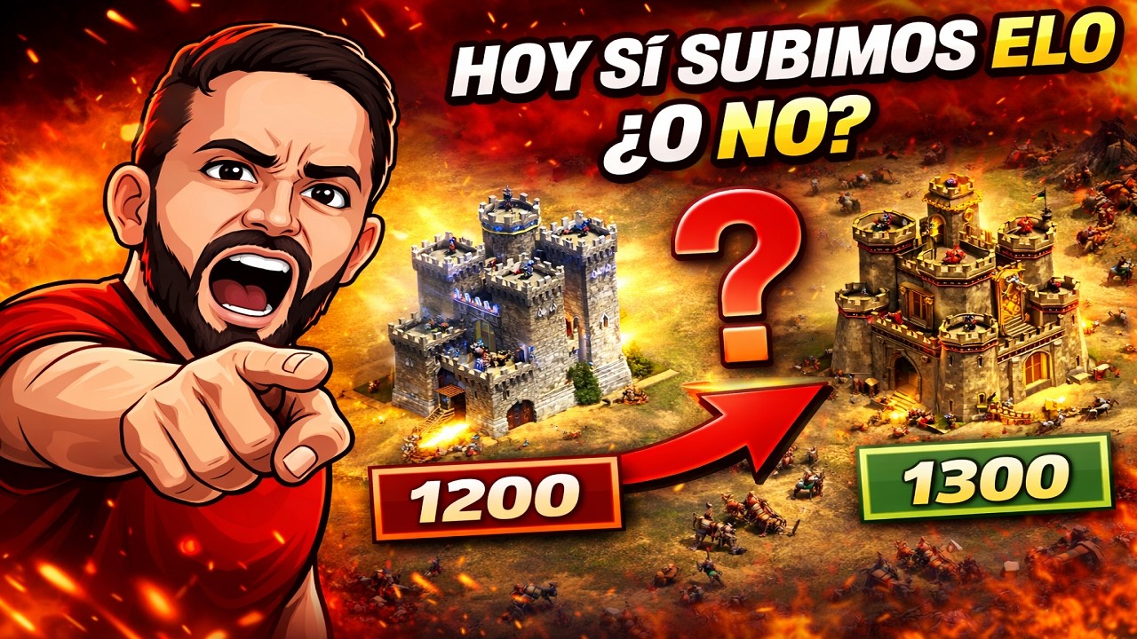 🔴 Hoy sí subimos ELO… ¿o no? | AoE2 Ranked