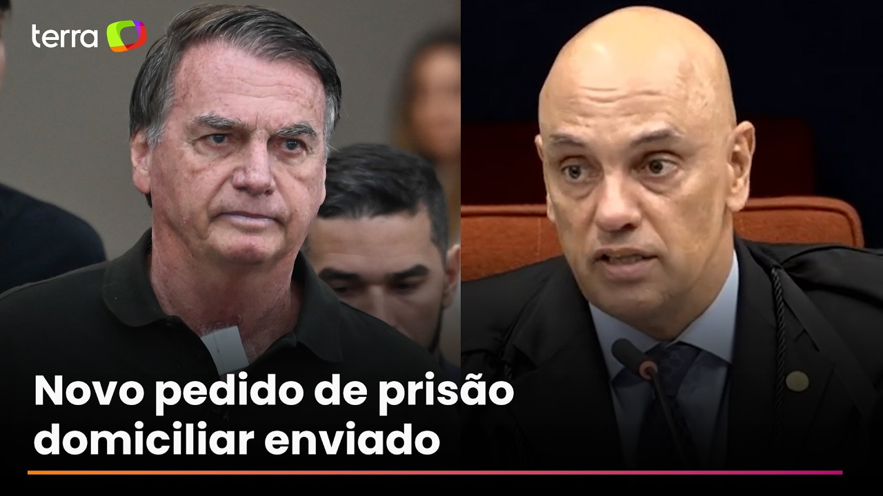 Moraes pede manifesta&ccedil;&atilde;o da PGR sobre pris&atilde;o domiciliar de Bolsonaro