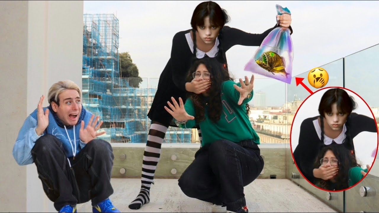 UNA NOSTRA FAN È STATA RAPITA DA MERCOLEDÌ ADDAMS…😰 *è scomparsa*