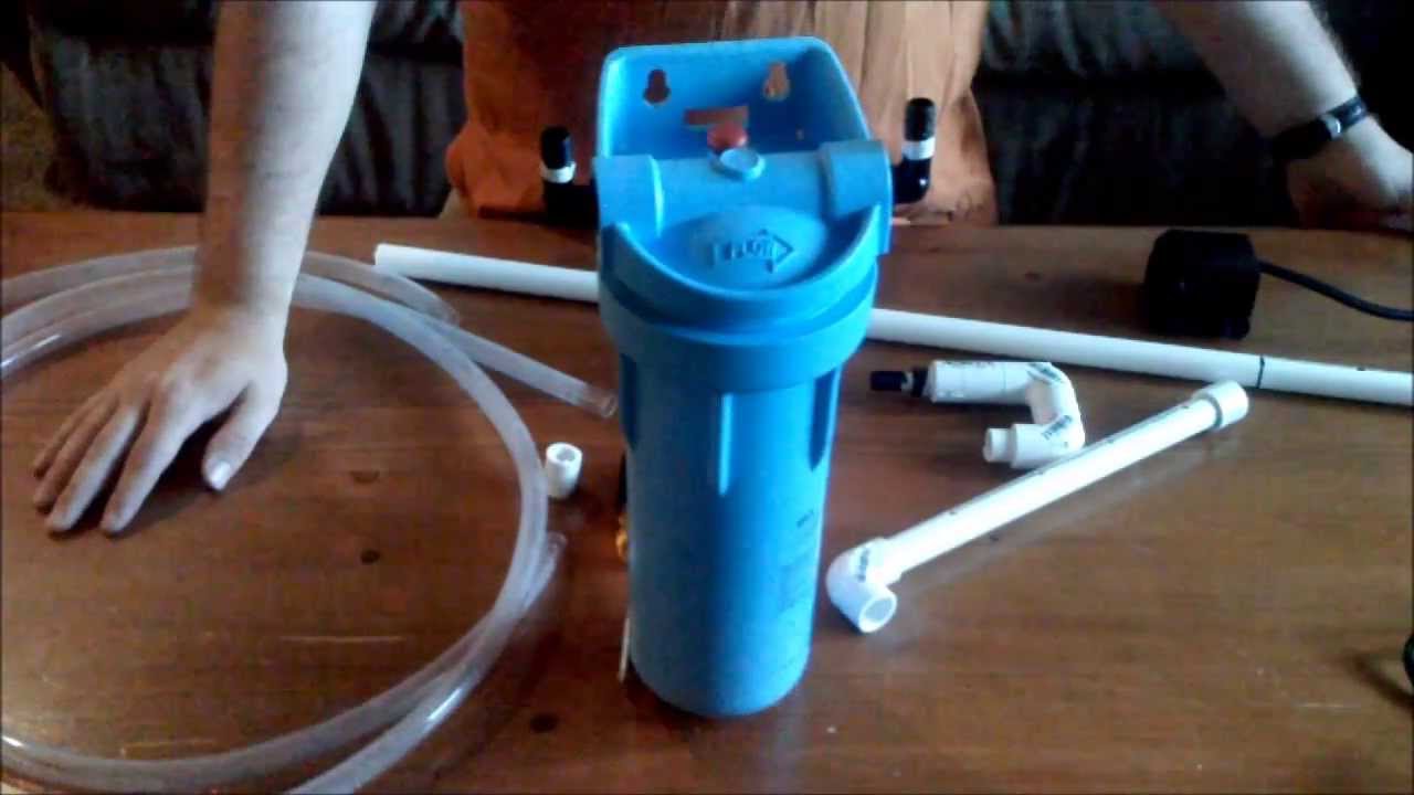 Home Made Canister Filter