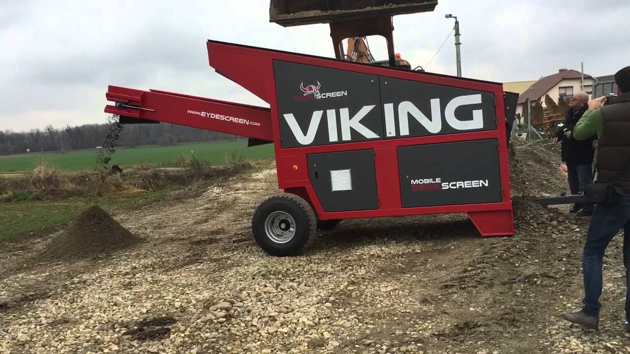 VIKING Mobile Deck Screen - Outstanding screening capacity