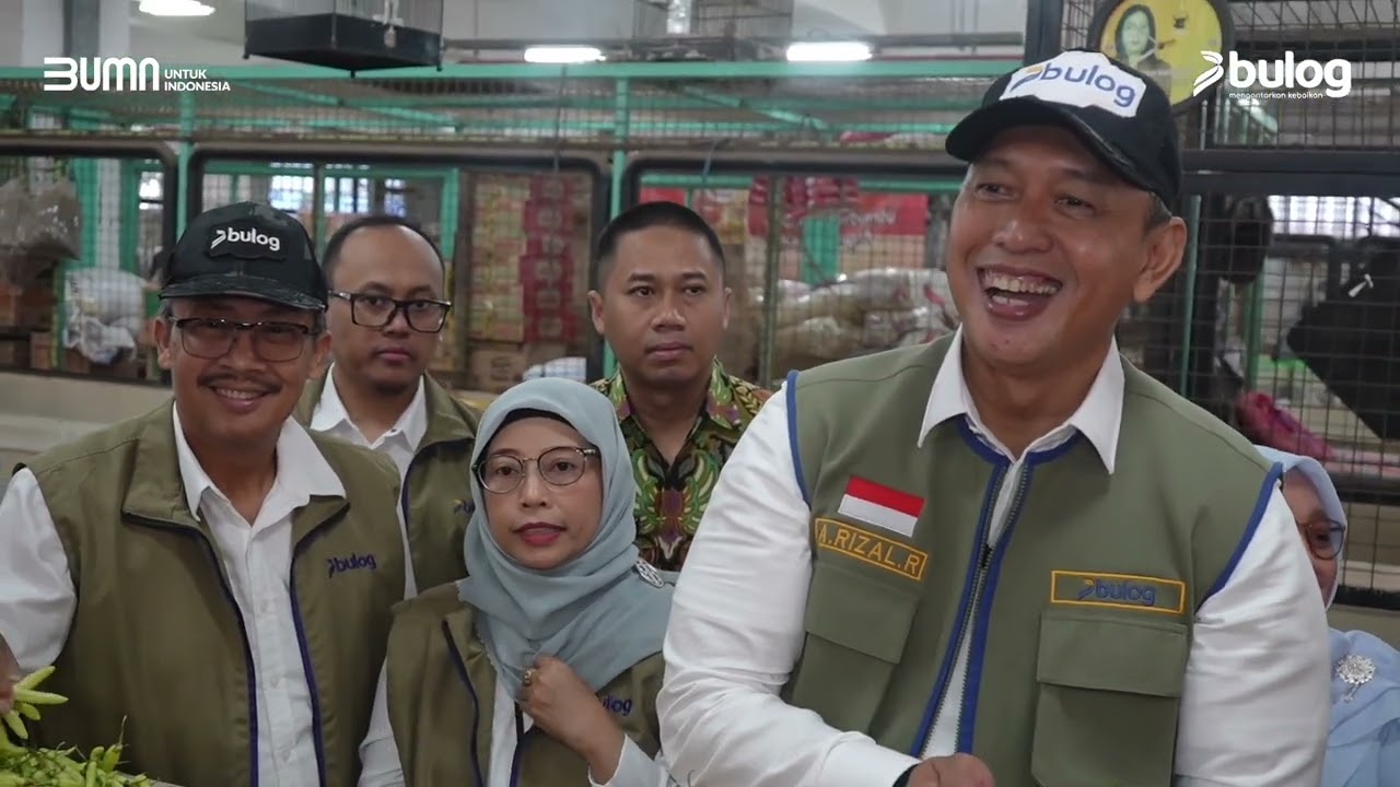 Sidak Pasar Johar, Kepanjen & Kanjengan, BULOG Pastikan Stok Aman Saat Ramadan