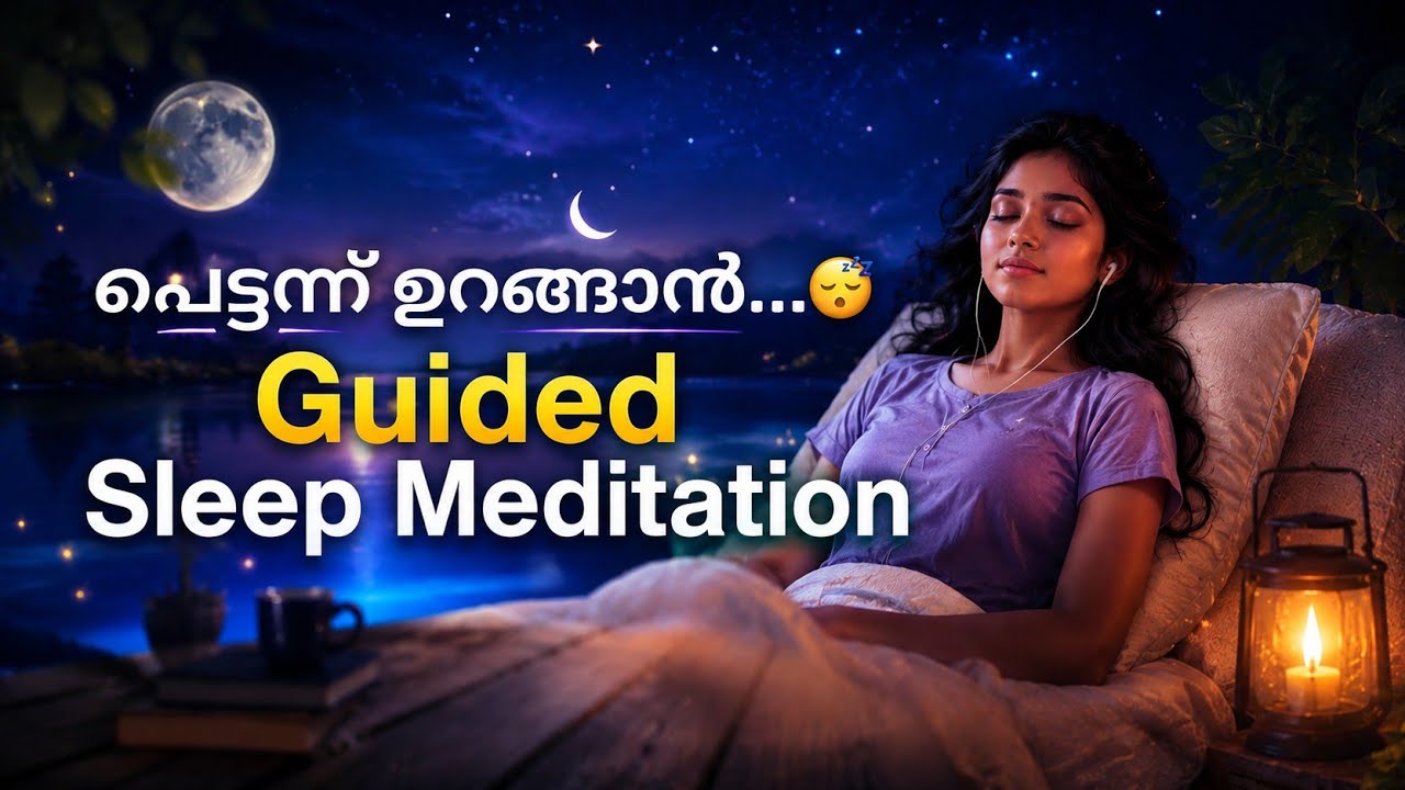 ആഴമേറിയ ഉറക്കത്തിലോട്ട് നിങ്ങളെ ഇത് കൊണ്ടുപോകും! 😴 20 Minute Guided Sleep Meditation in Malayalam