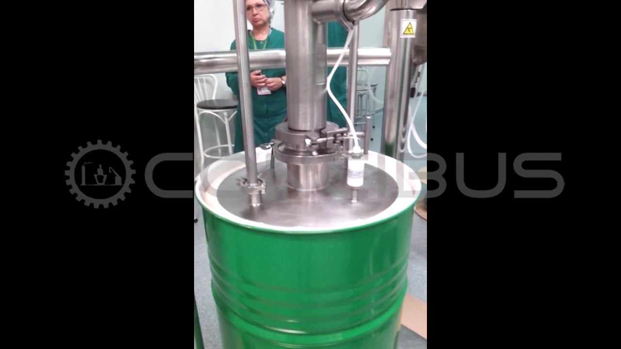 TRANSFERRING VASELINE WITH GRACO DRUM UNLOADER BY CONCIBUS