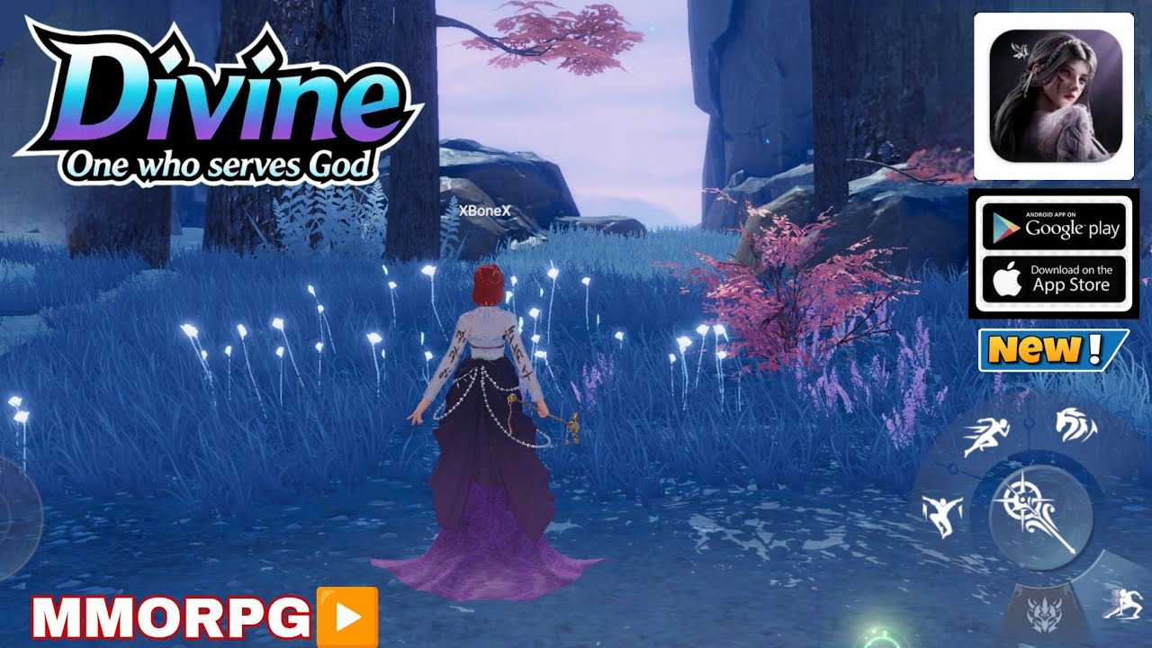 Divine: One who serves God Gameplay New MMORPG For Android/ios 