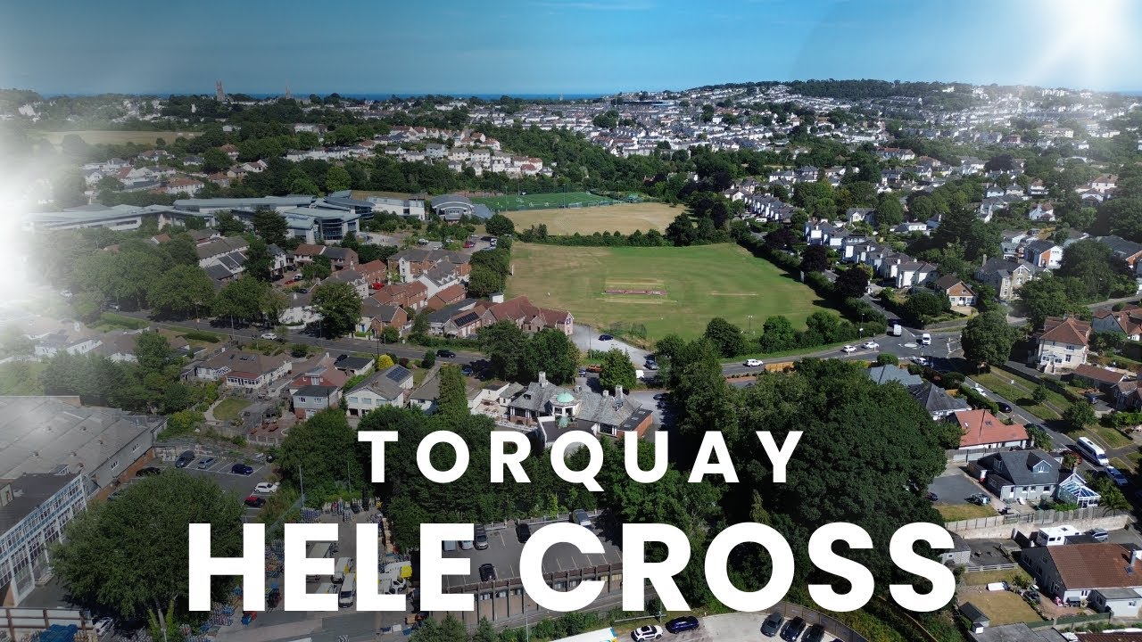 UK 🇬🇧 | Hele Cross, Torquay 4K Aerial Video