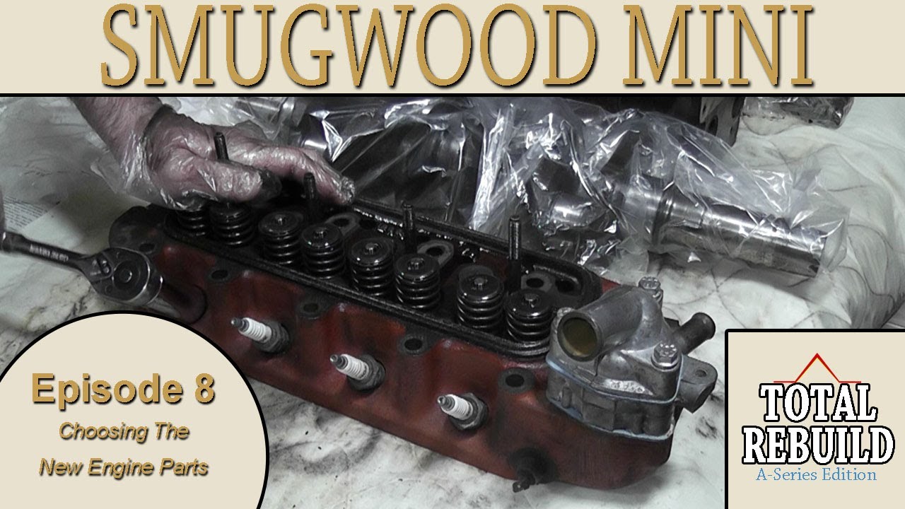 Classic Mini A+ Series Engine Total Rebuild Episode 8 - Choosing The New Classic Mini Engine Parts