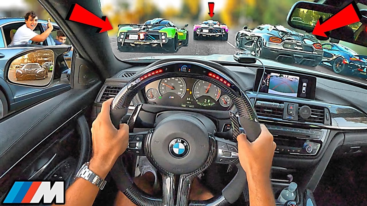 Chasing HYPERCAR Drivers In A Straight Piped BMW M4 F82! SUPERCAR HEAVEN [LOUD EXHAUST POV]