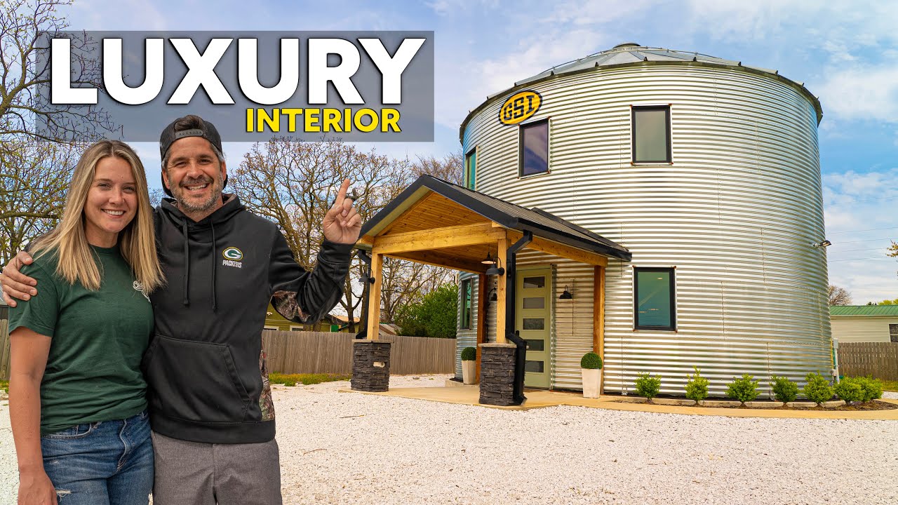 Unbelievable Grain Bin Transformation: Full House Tour