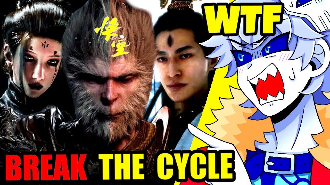 100% Blind Reaction to BLACK MYTH WUKONG's Full Story & Endings Lore. It BROKE Me.