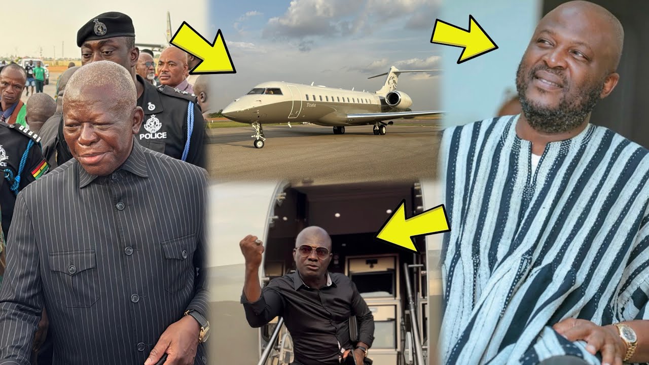 Hot🔥Otumfour Osei Tutu || Landed in Ibrahim Mahama&rsquo;s New Private Jet 🛩️ As Appiah Stadium Angrily bl