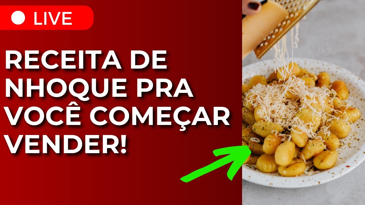 COMO FAZER NHOQUE E FAZER SUAS PRIMEIRAS VENDAS | Chef Robson Roberto