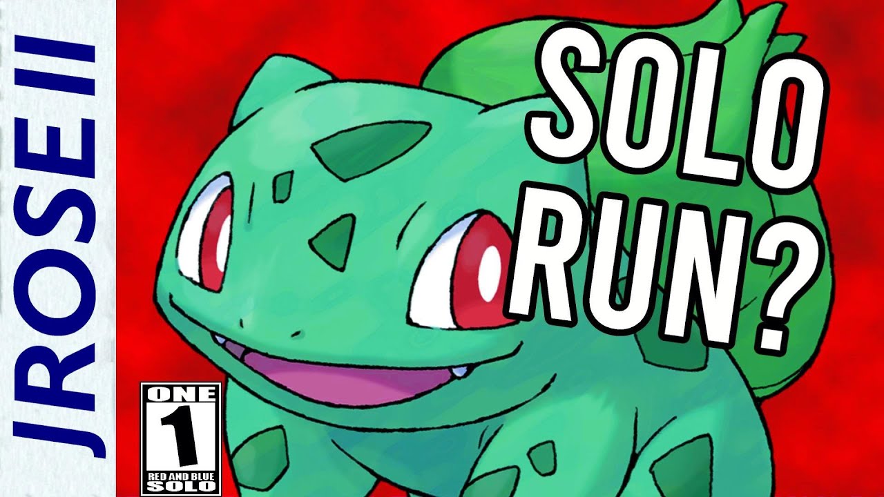 Is Bulbasaur the best Kanto Starter? - Solo Pokemon Red/Blue Challenge
