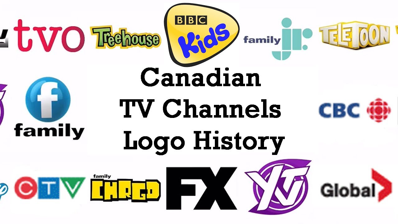 Canadian TV Channels Logo History