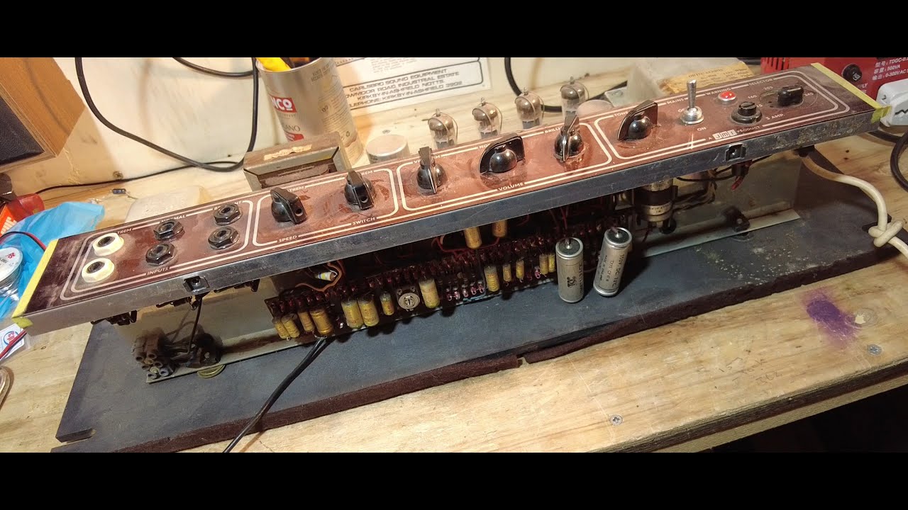 Vox AC30 1963 Copper Top 100% original. To Cap or Not to Cap? That is the Question Part One