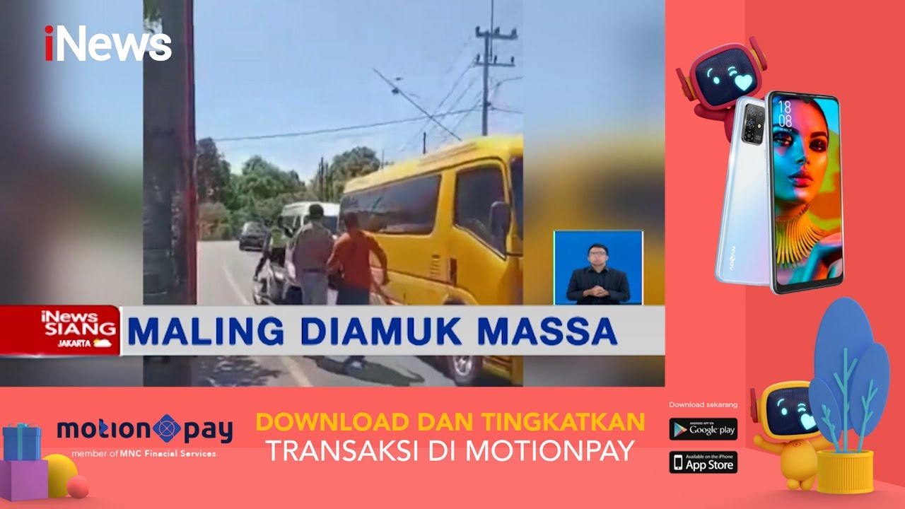 Bersembunyi dalam Mobil Travel Maling di Situbondo Diamuk Massa #iNewsSiang 09/09