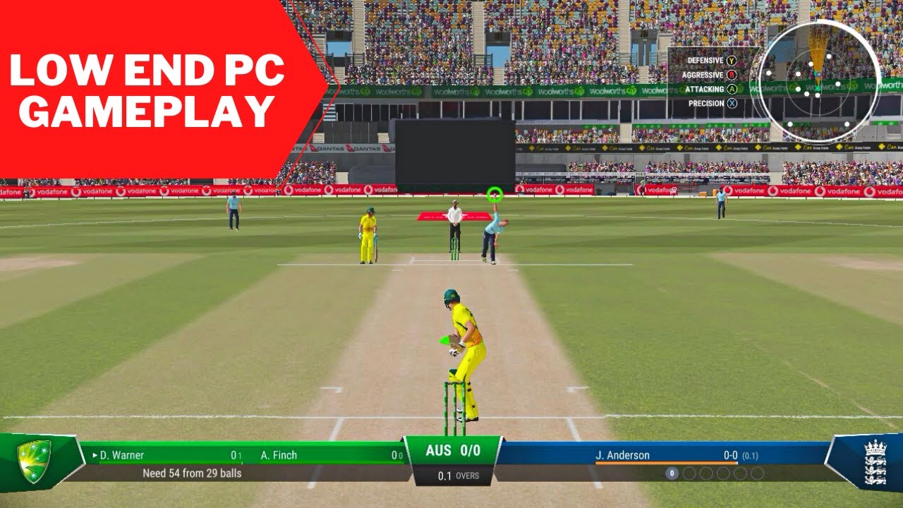 Cricket 22 | Low end PC Gameplay | Cricket 22 pc gameplay | NVIDIA GT 710