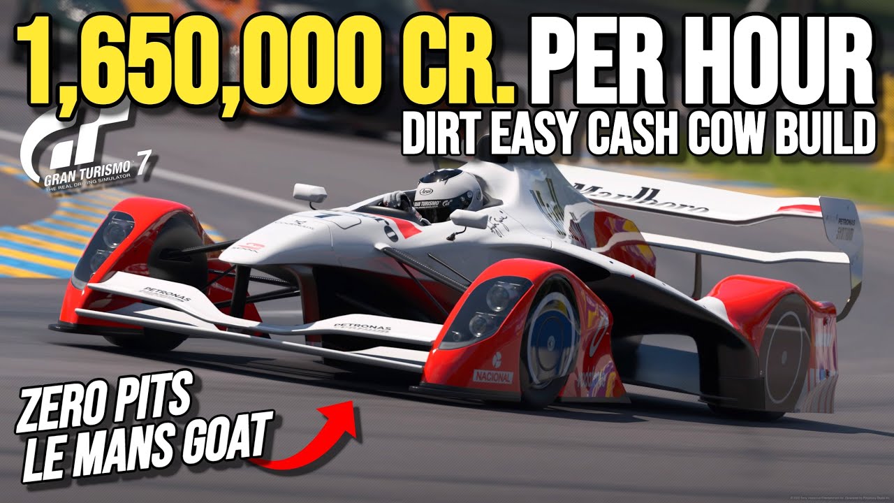 GT7 - 1,650,000 Credits per Hour - RedBull Junior 700PP ''WTC 700'' Circuit Setup Tutorial