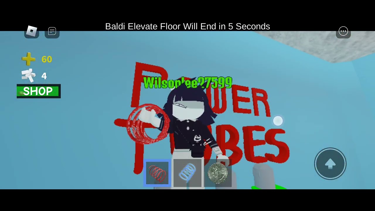 Baldi Basics Elevator In Roblox. (seasons 3)