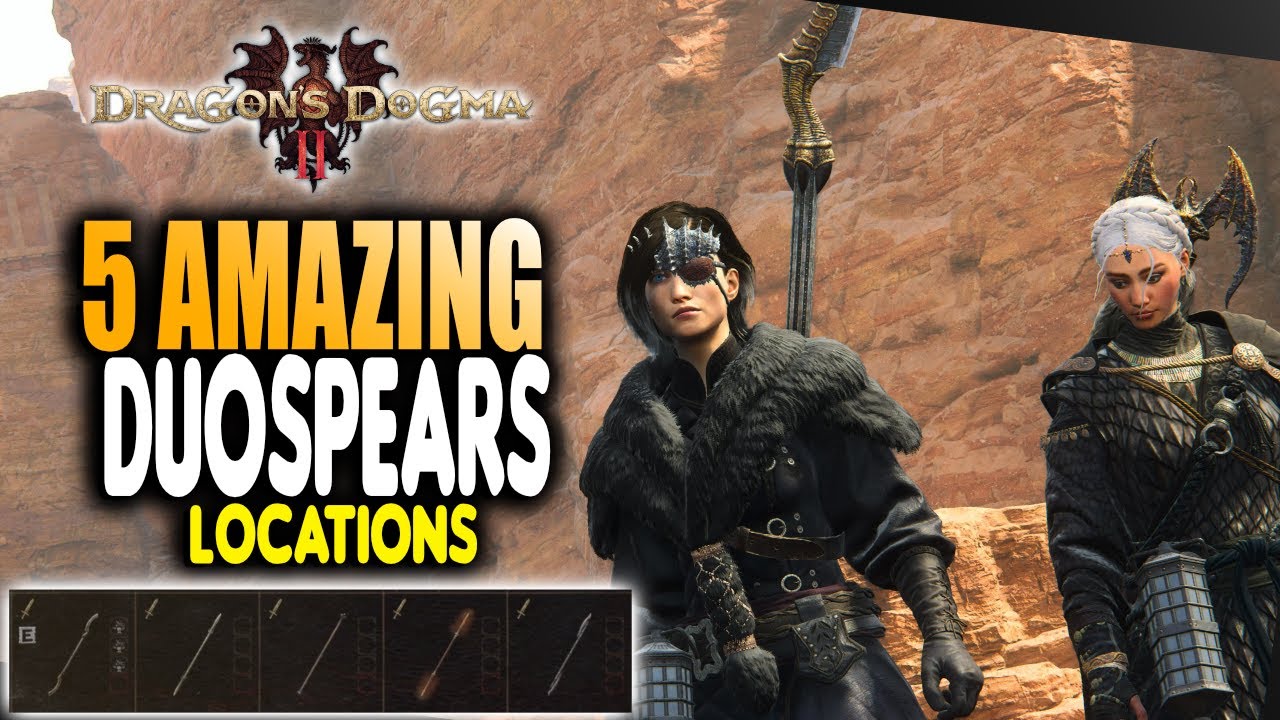 5 Insane Mystic Spearhand Weapon Locations That I Love To Use Dragons Dogma 2 Early To End-game