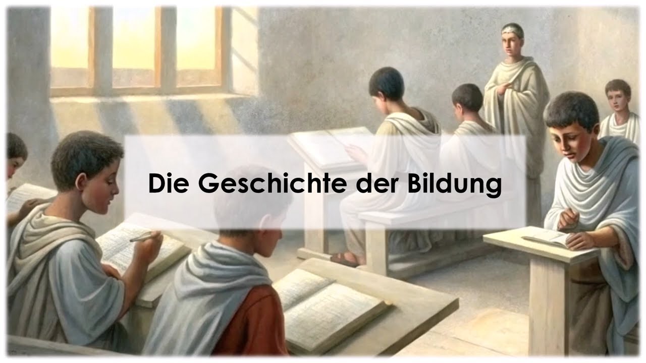 Die Geschichte der Bildung (einfach und kurz erkl&auml;rt)