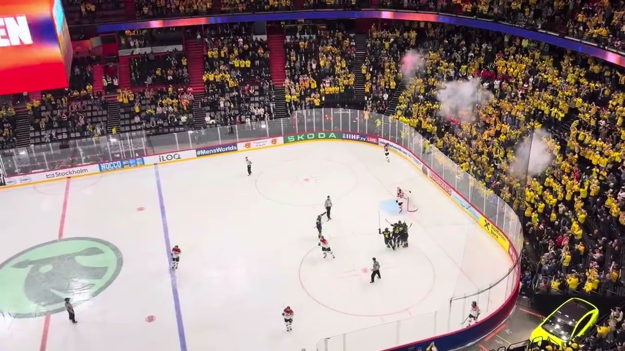 Alexander Wennberg Goal (Sweden vs Austria) - #IIHF 2025 Round Robin - 10/05/2025 (4-2) #MensWorlds