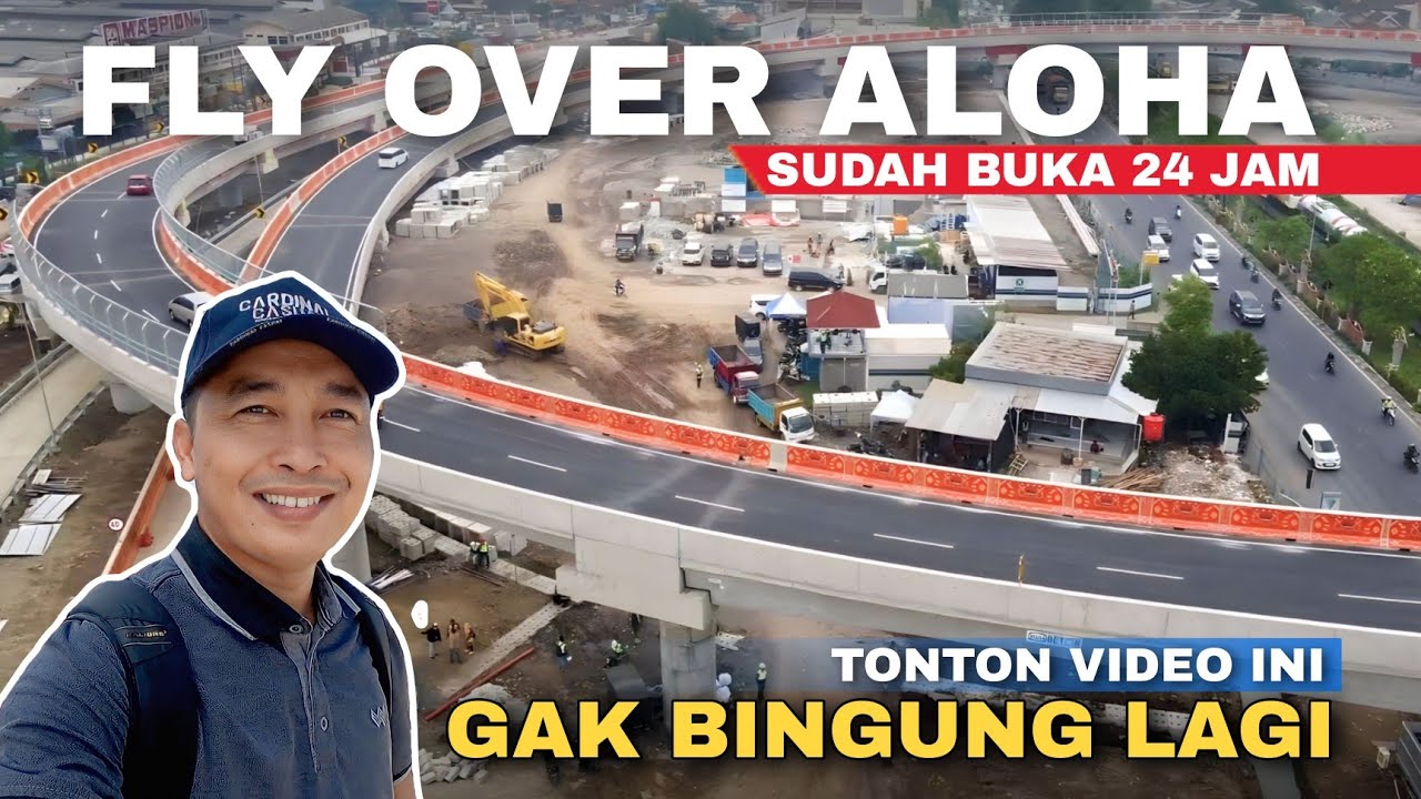 TERBARU!! FLYOVER ALOHA SIDOARJO SUDAH DIBUKA 24 JAM NON STOP
