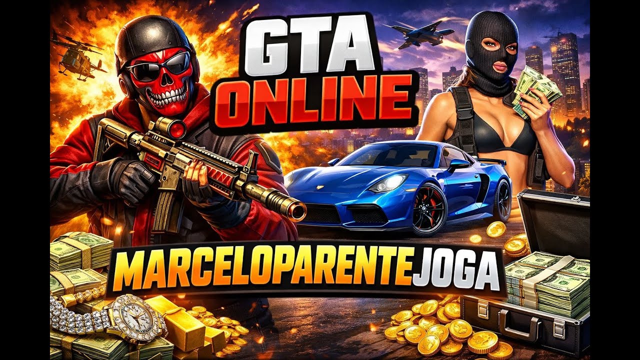 GTA Online: Do Zero ao Caos Total | Dinheiro, Explosões e Zoeira Sem Limites 💣💰 #!!6live !
