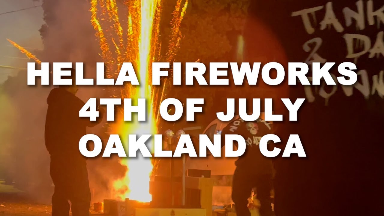 4TH OF JULY IN OAKLAND CA -  MOST VLOG