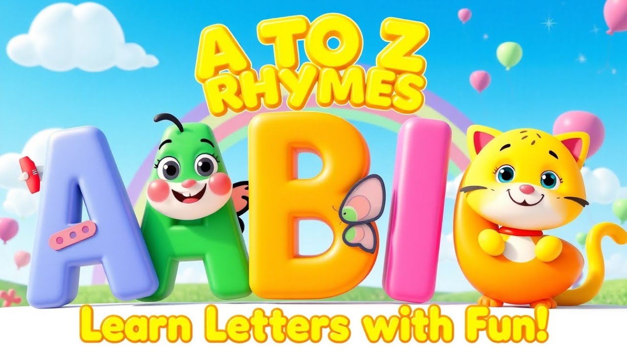 ABC Rhymes A to Z | Learn Alphabets with Fun | Kids Songs || Mastimanchkids