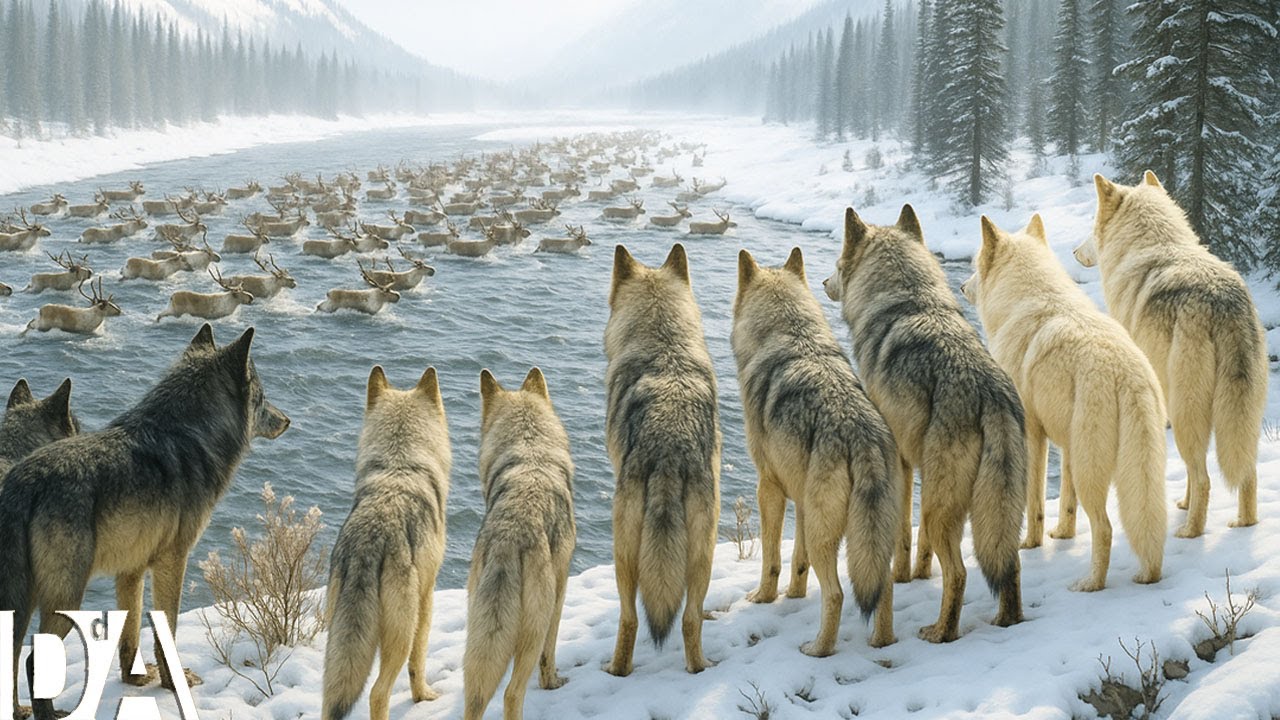 Invasi&oacute;n &Aacute;rtica | El Cruce del R&iacute;o M&aacute;s Peligroso de Alaska | DocuAnimales