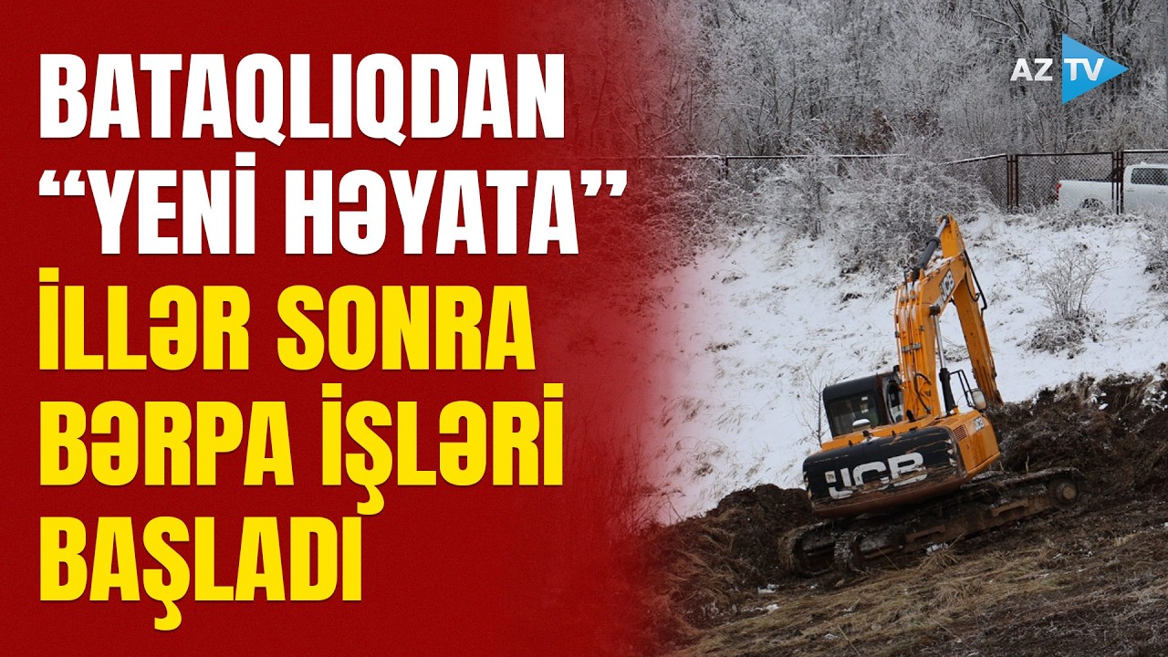 Sakinlərə ŞAD XƏBƏR! 7 kəndin SU PROBLEMİ həll olur: Bu su anbarı yenidən istifadəyə veriləcək