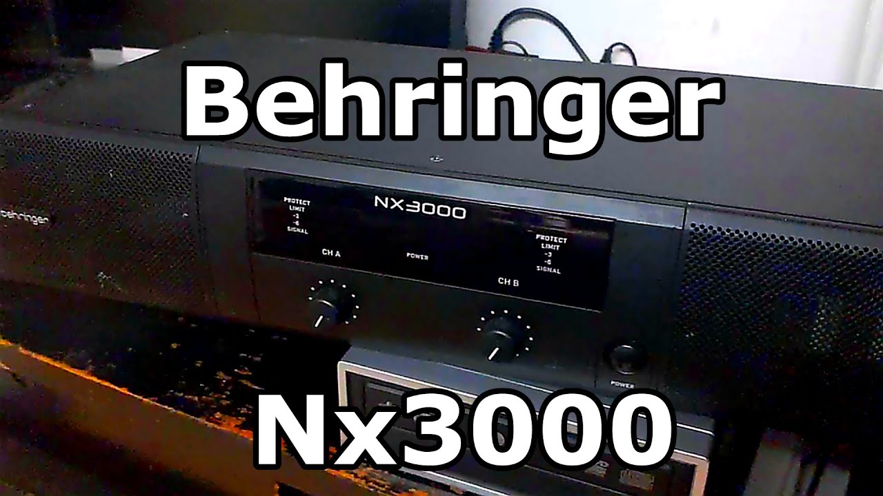 Behringer NX3000 - Co my tu mamy