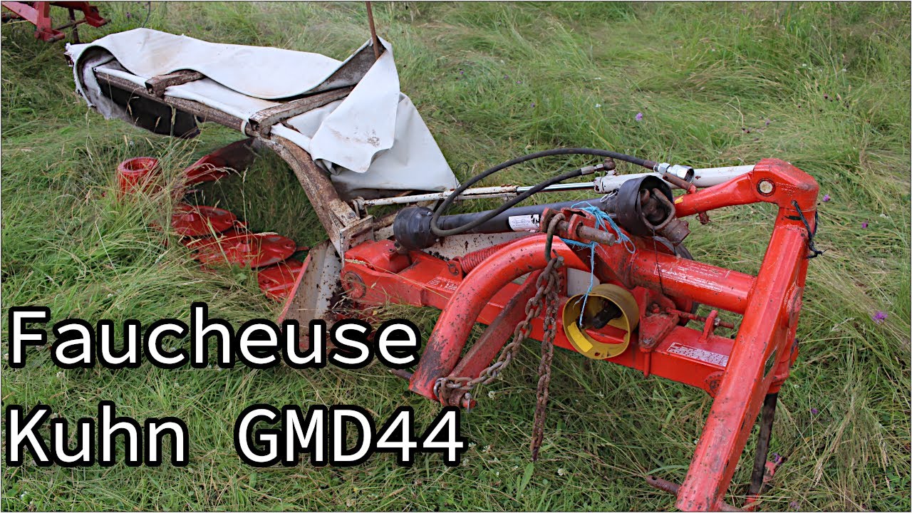Entretien faucheuse Kuhn GMD 44 🚜 | Vidange & réglages - 🛠️ Projet Autonomie #59