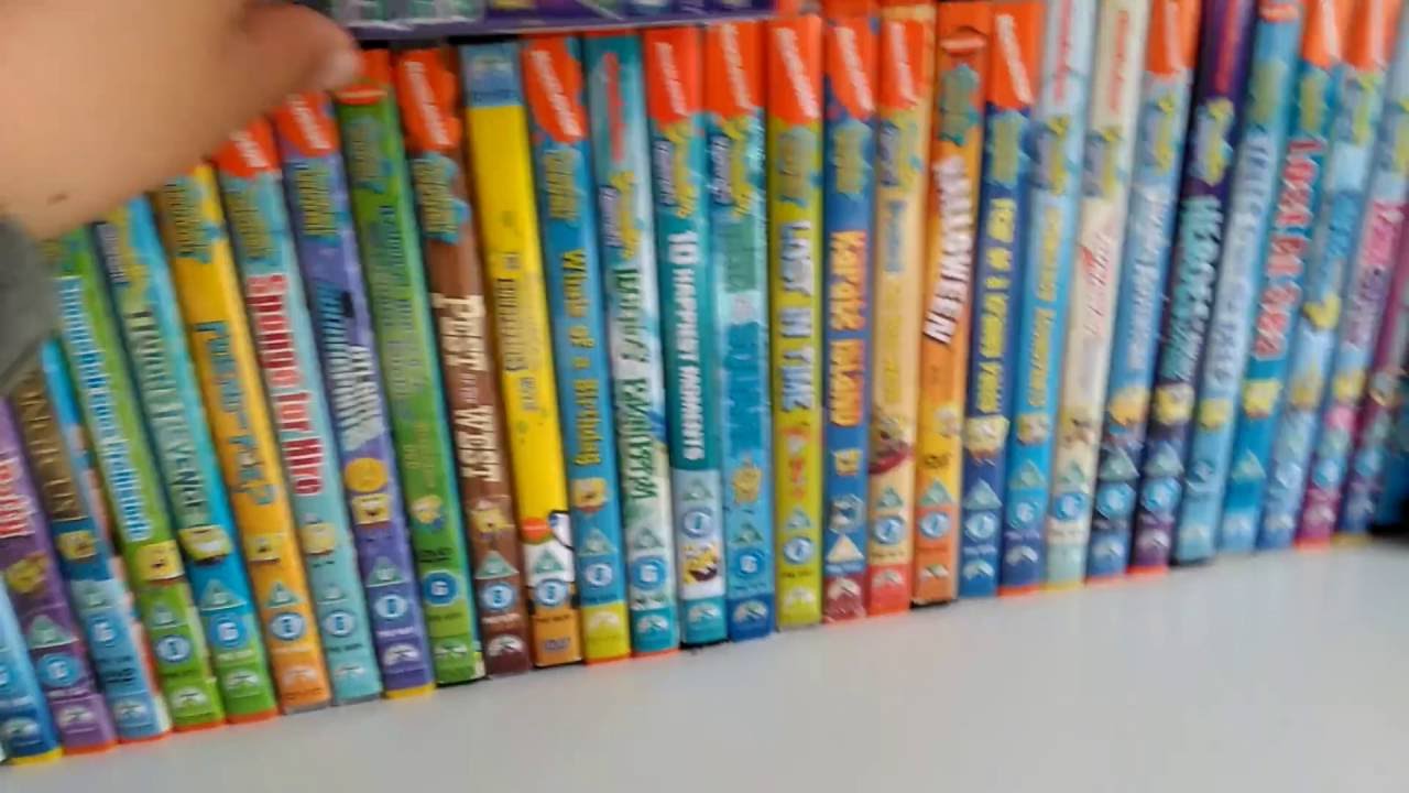 WORLDS BIGGEST!! Spongebob DVD collection pt 1