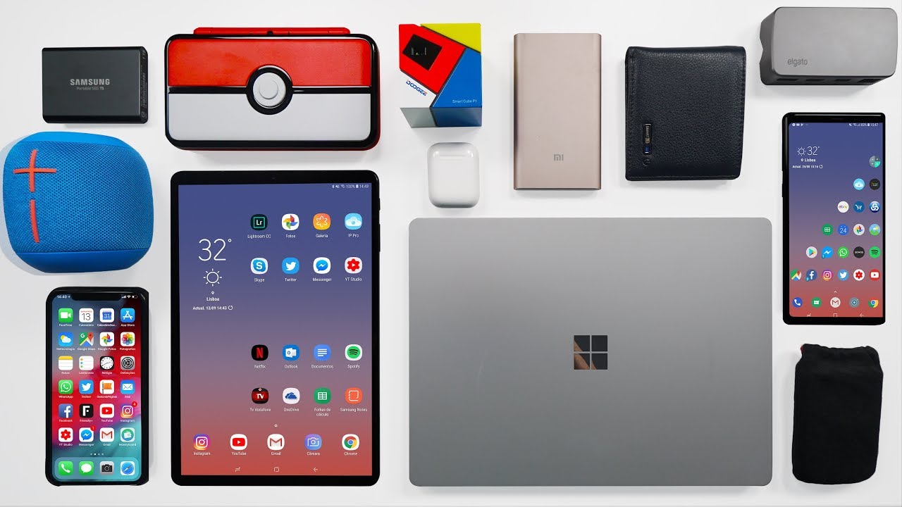 O que LEVO PARA a ESCOLA (Tech Bag)