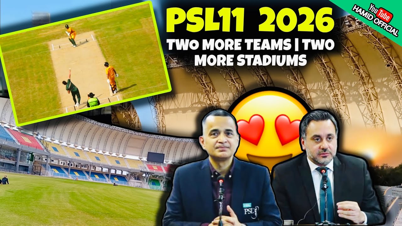 TWO MORE TEAMS💥💥💥 Matches in Peshawar cricket stadium 🏟️ PSL 2026 🏏 PHASE 2 national stadium Karachi