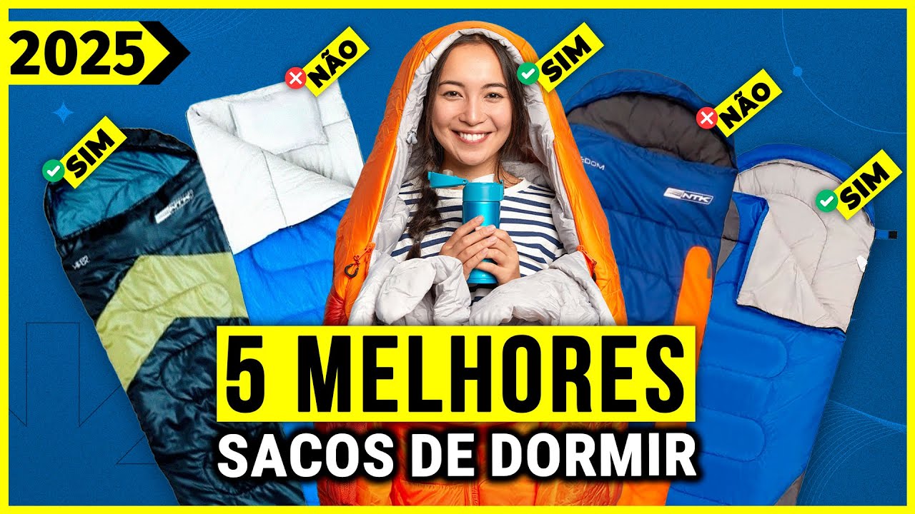 Os 5 Melhores Sacos De Dormir Em 2025! Conforto e Proteção Garantidos