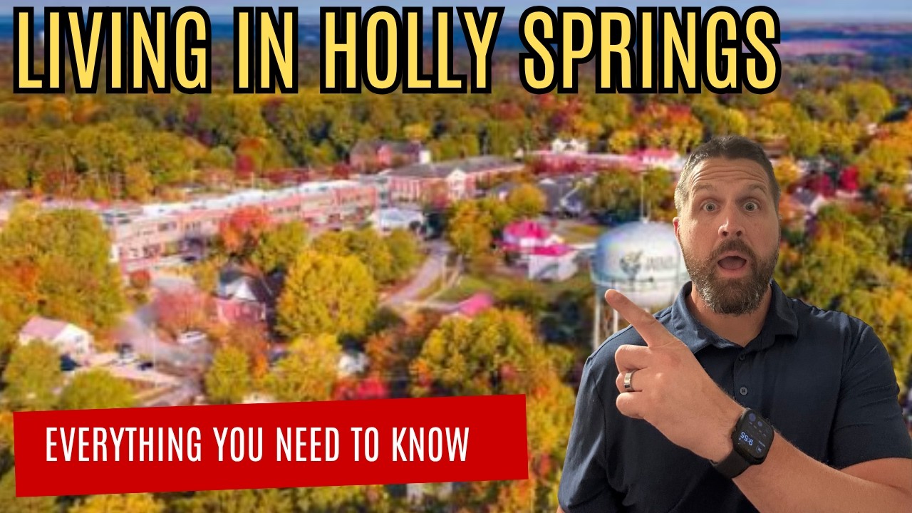 Living in Holly Springs, NC | Neighborhood Map Tour for Relocating Families