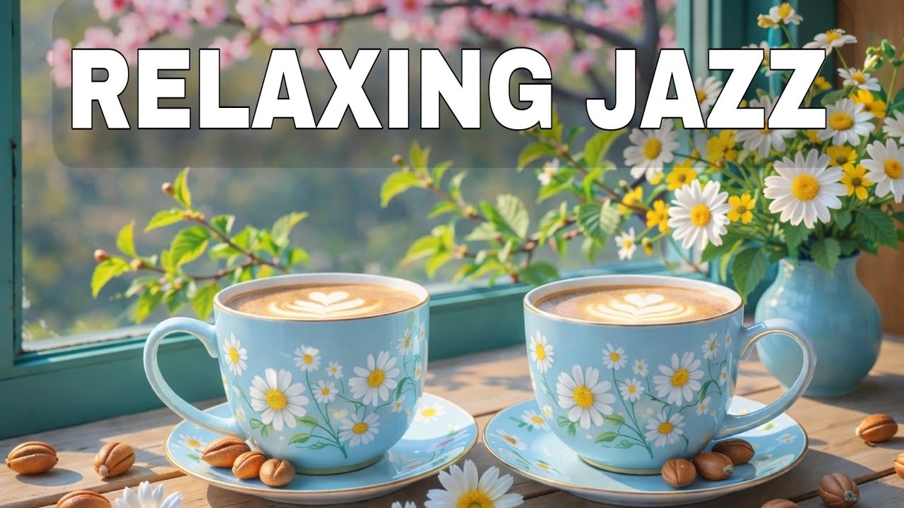 Relaxing Cafe Jazz Morning 🎶 Soft Bossa Nova for Focus, Reading & Calm Mood