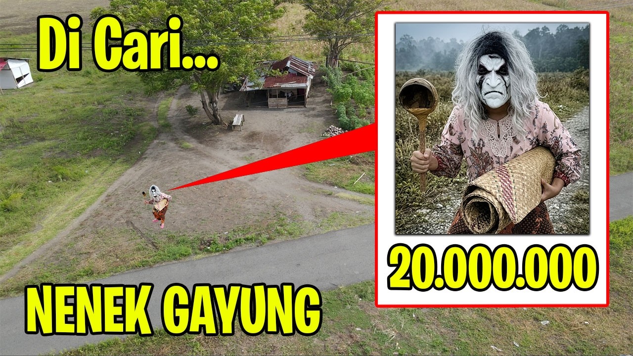 DRONE MENANGKAP NENEK GAYUNG SERAM
