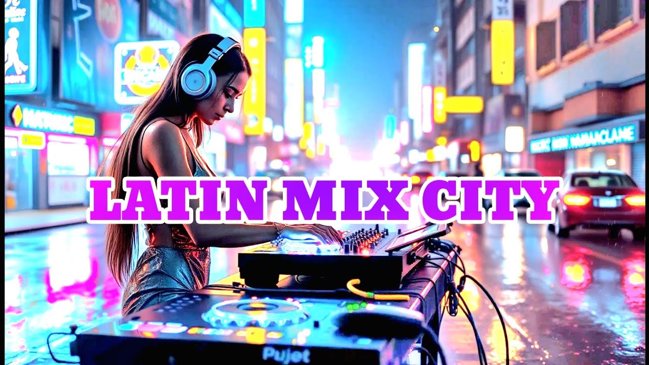 Street Night Reggaeton 💃 Neon Vibes • Latin Energy