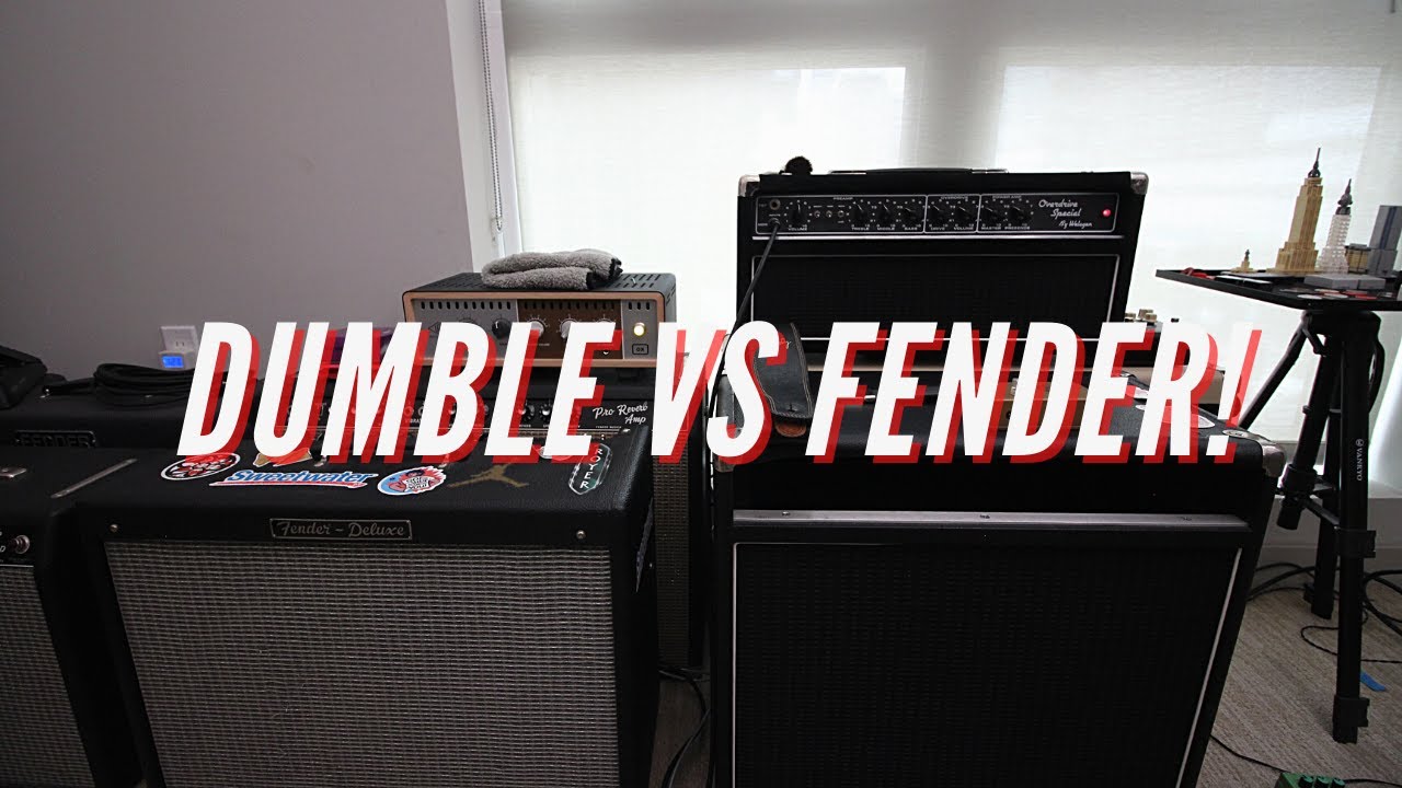 Clean Tone: Dumble vs Fender!