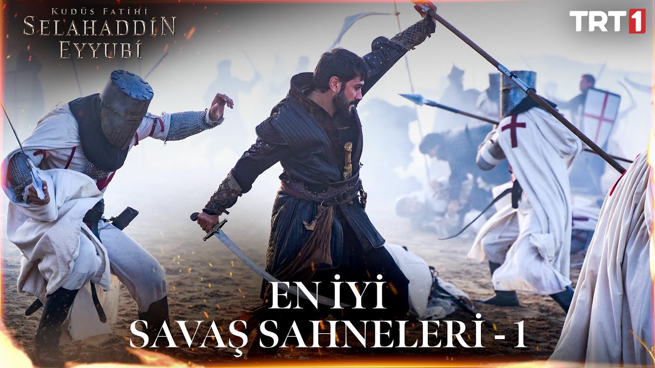 En İyi Savaş Sahneleri #1 ⚔️ - Kudüs Fatihi Selahaddin Eyyubi Özel Sahneler @trt1
