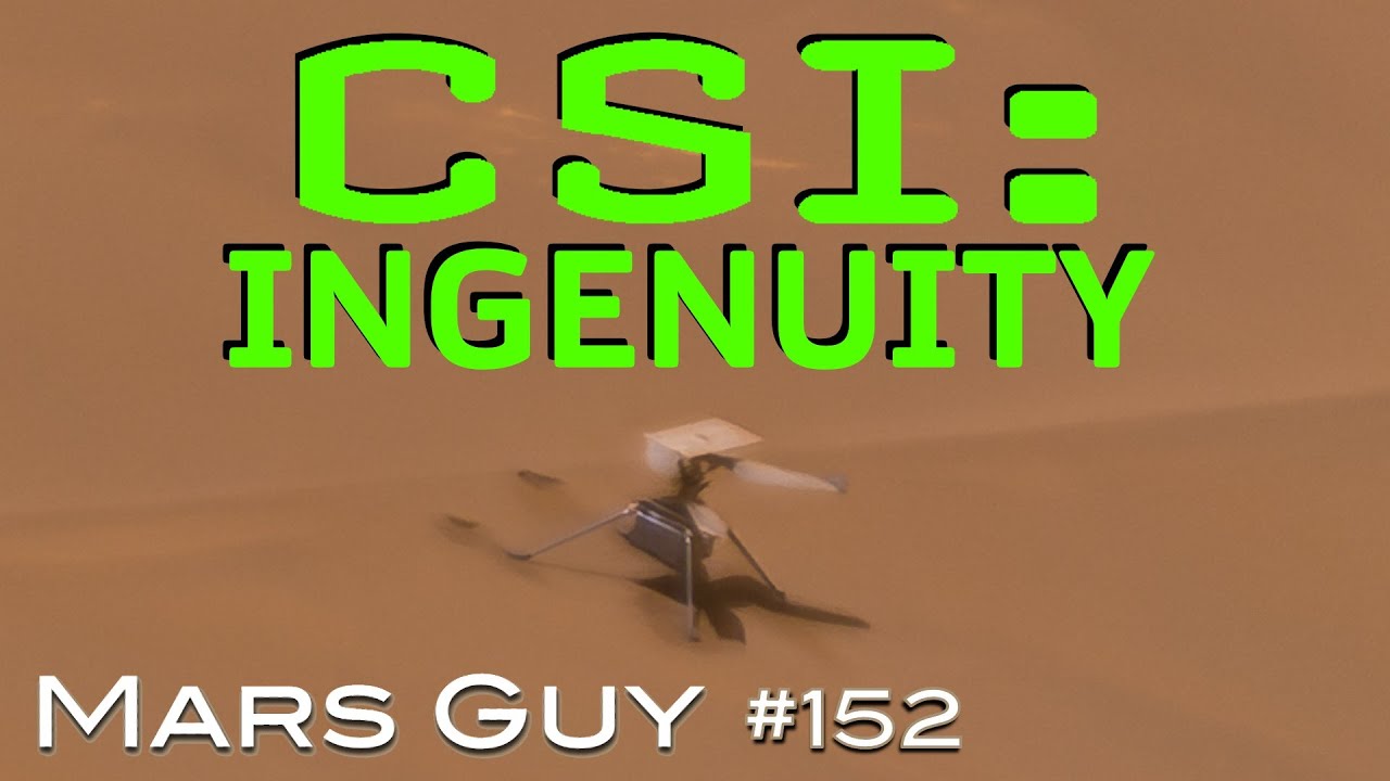 Ingenuity crash scene investigation using new images
