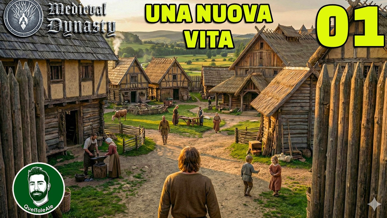 DA OGGI SI CAMBIA VITA CON - Medieval Dynasty - Gameplay ITA - 01