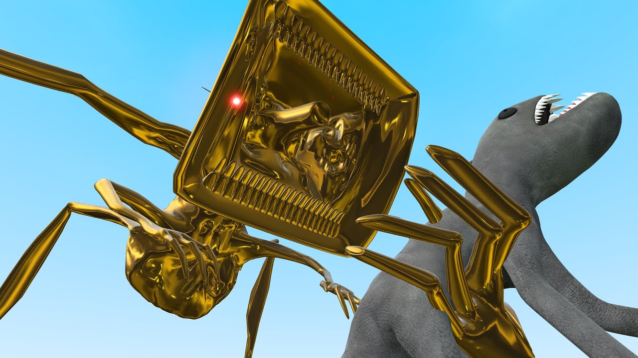 The New GOLDEN MEGAHORN is INSANE!! Garry's Mod [Leovincible Siren Head]