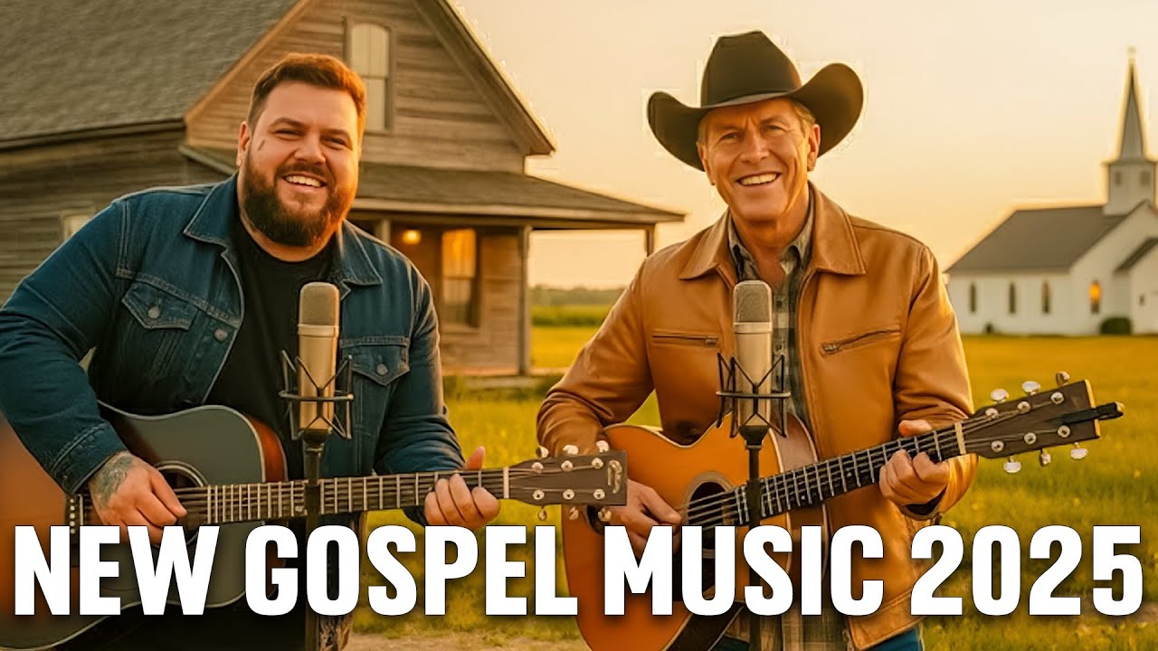 New Country Gospel Playlist 2025🎙️ Acoustic Harmony for Prayer & Rest and Believe in God