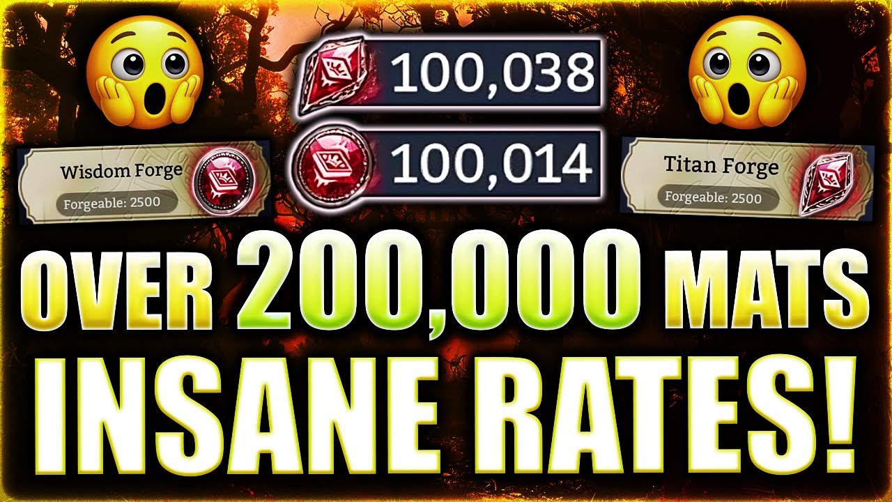 5,000 ARTIFACTS Forged - RECORD-BREAKING EXCLUSIVE RATES?! Biggest Session EVER ⁂ Watcher of Realms