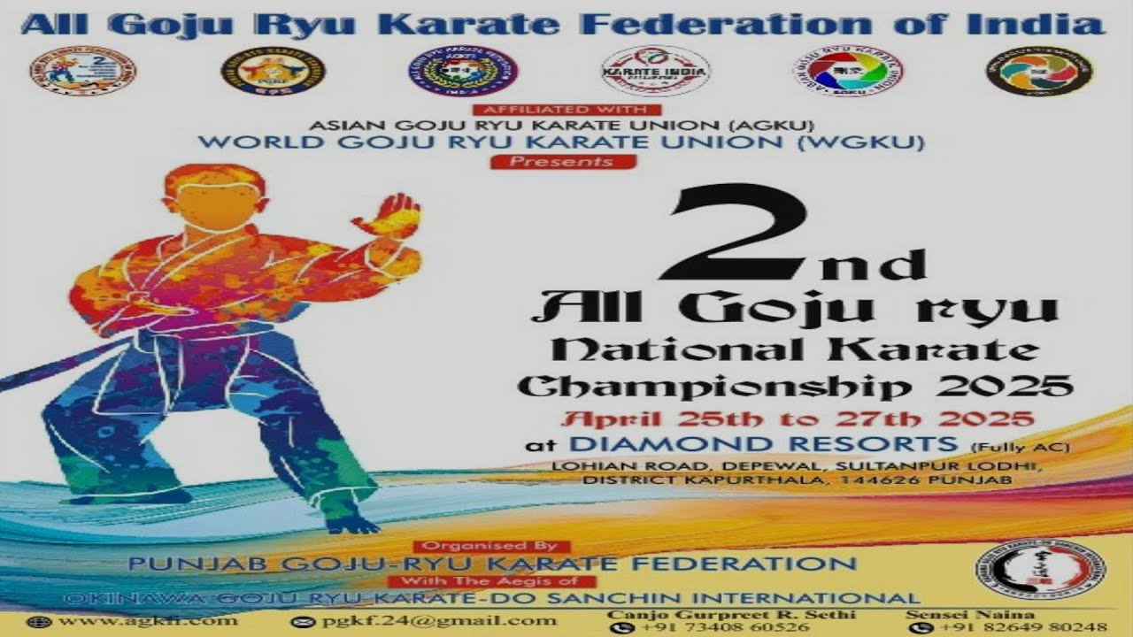🔴2nd All Goju Ryu National Karate Championship 2025